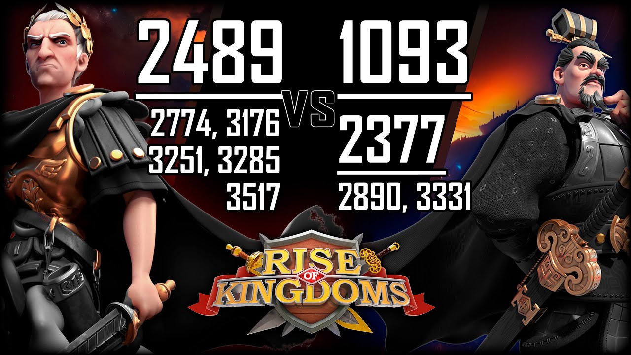 2489 + A seed vs. 1093 + 2377 | Королевская Земля! | Rise of Kingdoms