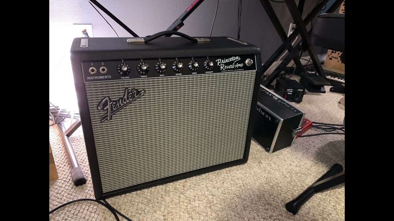 The new Fender Tone Master Princeton Reverb (demo)