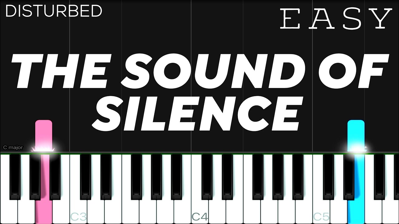 Disturbed / Simon & Garfunkel  - The Sound of Silence | EASY Piano Tutorial