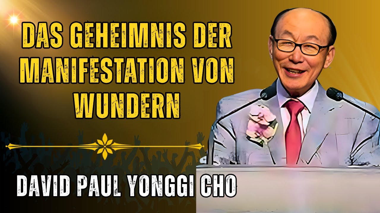 DAVID YONGGI CHO ENTH&Uuml;LLT: DIE SPIRITUELLE WISSENSCHAFT DER WORTE, DIE LEBEN VER&Auml;NDERN