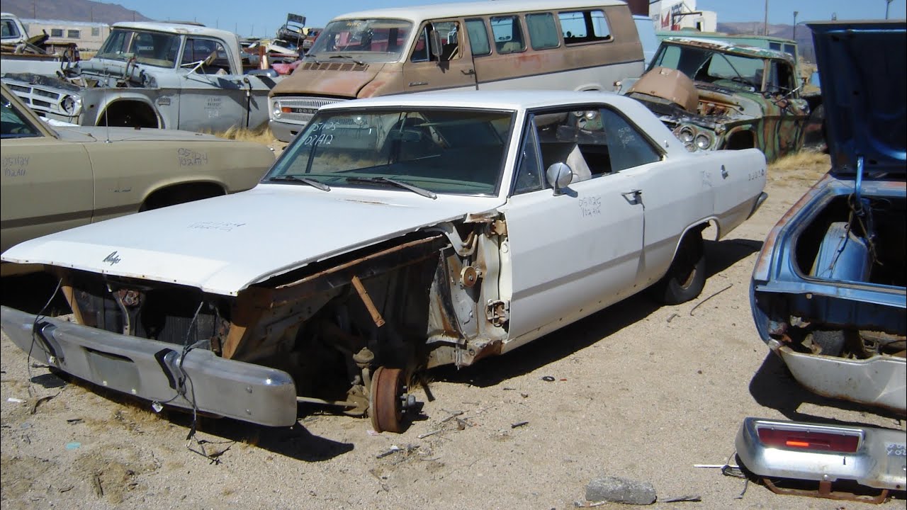 Will it run?! 1968 Dodge Dart saved from a junkyard!