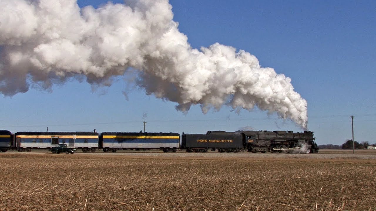 Pere Marquette 1225 - January in Michigan
