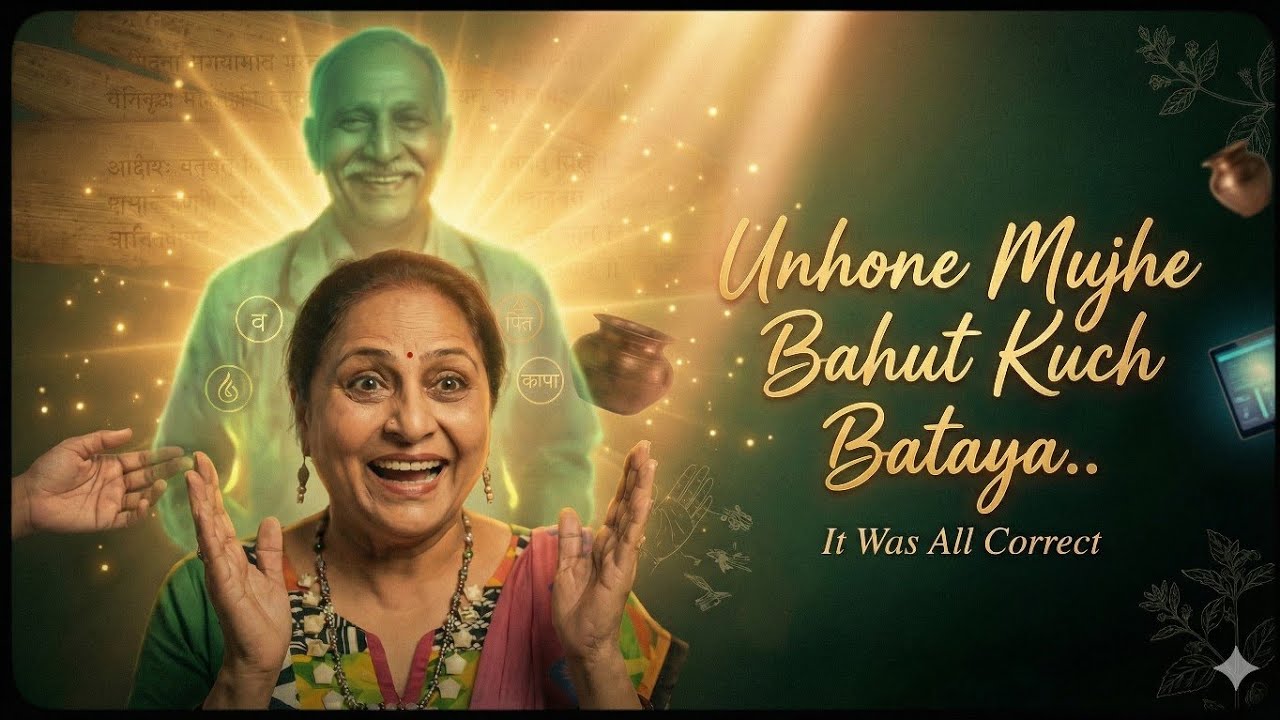 Unhone Mujhe Bahut Kuch Bataya !! it was all correct !! 