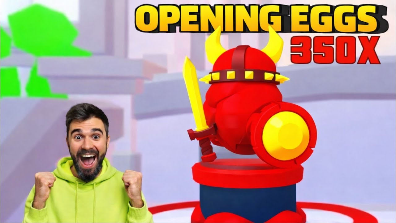 IAM OPENING 350X EGGS IN ARM WRESTLE SIMULATOR 😱 #armwrestlesimulator 