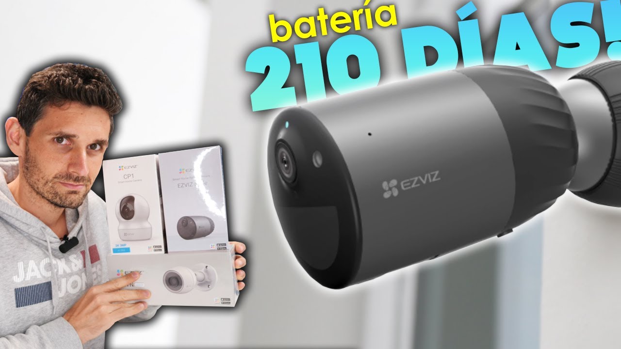LO que BUSCABA en este tipo de CÁMARAS de EZVIZ ¡ES ÚTIL!