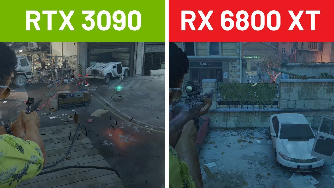 RTX 3090 vs RX 6800 XT | Test in 9 Games with Ultra settings