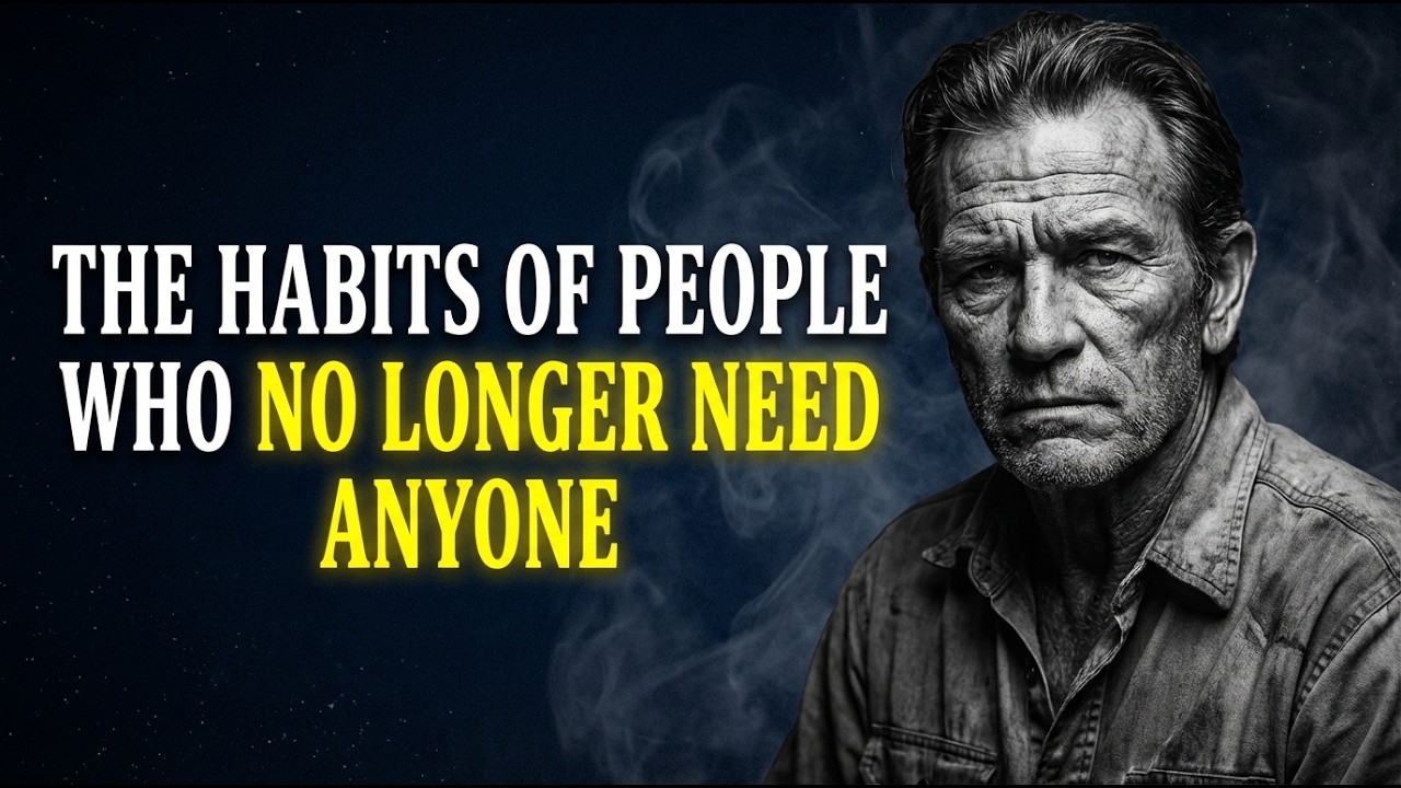 The Habits of People Who No Longer Need Anyone — Bukowski