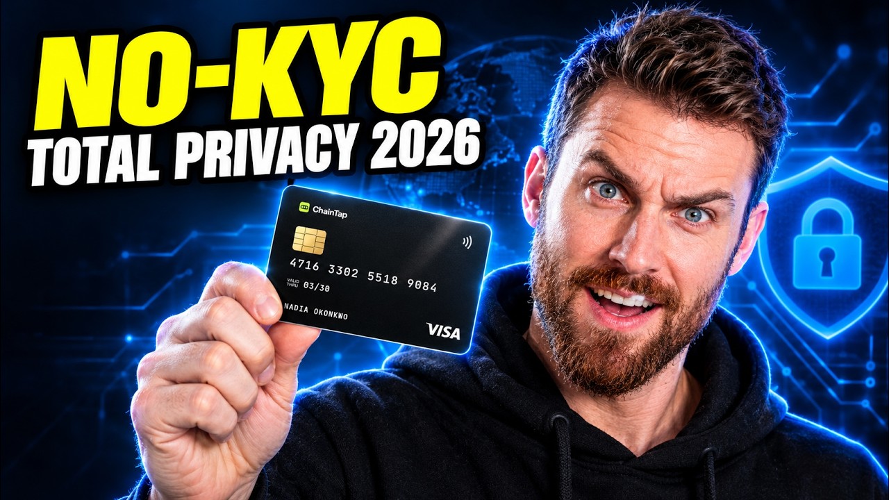 Escape the System! Best No-KYC Crypto Card for Total Privacy in 2026!