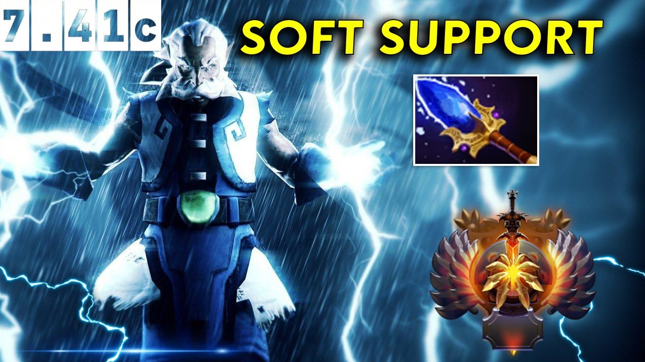 Zeus Immortal Soft Support Thunder God - Dota 2 Patch 7.41c Pro Pub Gameplay