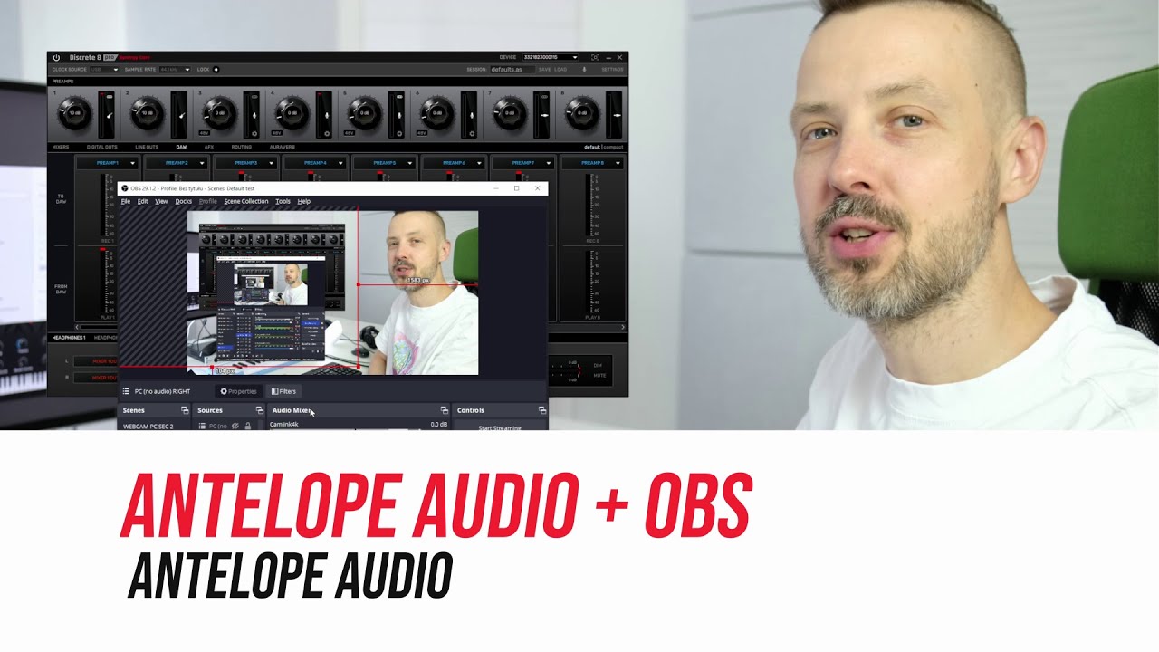 Antelope Audio odc. 07 funkcja loopback i konfiguracja OBS