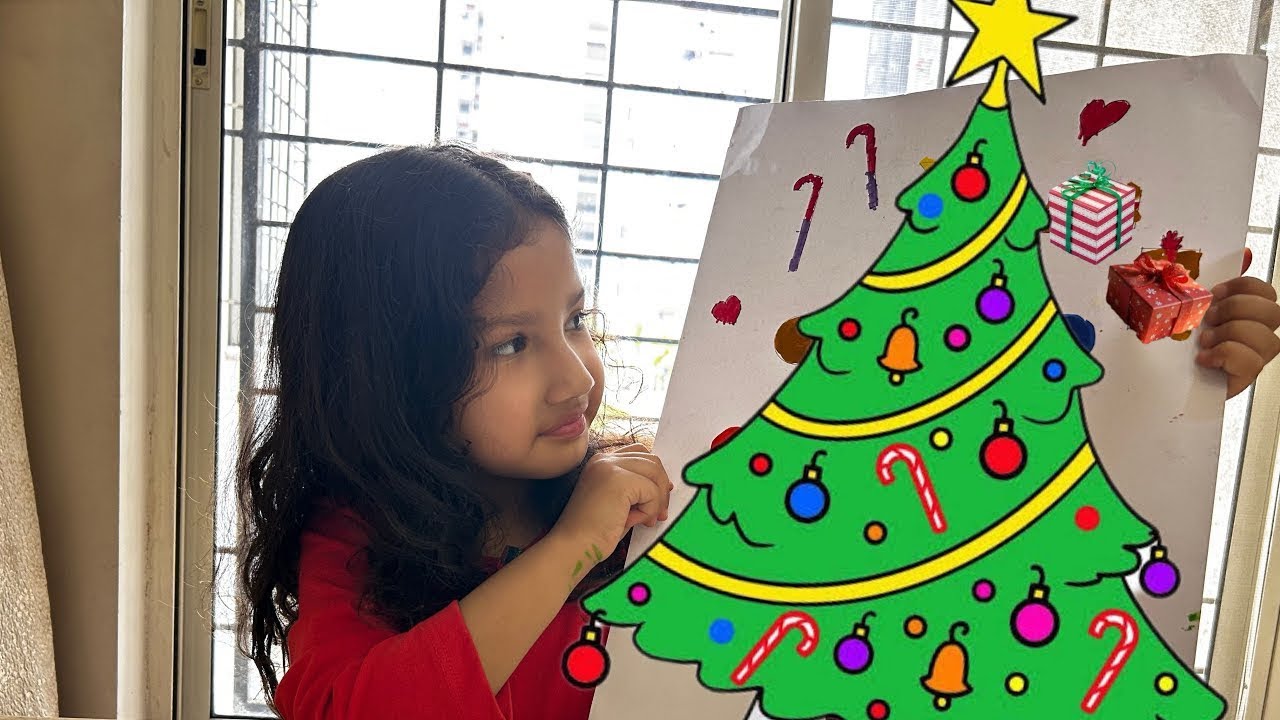 I Painted a Christmas Tree (and it ACTUALLY WORKED)