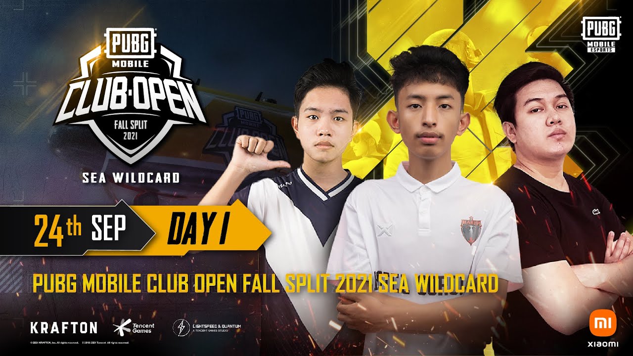PMCO SEA Wildcard Finals Day 1 | Fall Split | PUBG MOBILE Club Open 2021