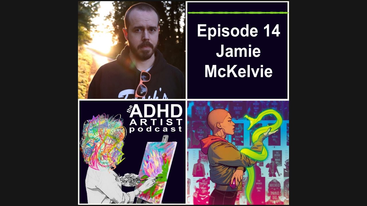 EP 14, Jamie McKelvie- Comic Book Industry Deadlines, Designing the &lsquo;Captain Marvel&rsquo; Costume, Etc.