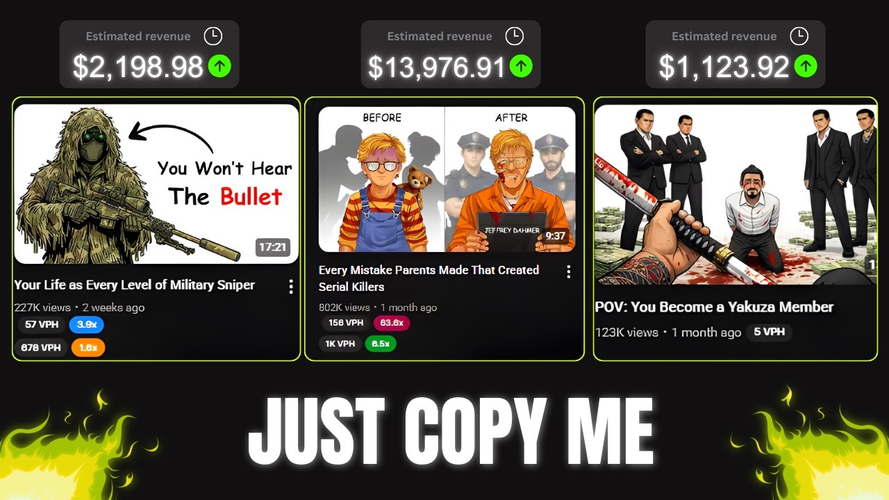 How I Create Viral POV Crime 2D Animation Videos &mdash; Just Copy Me