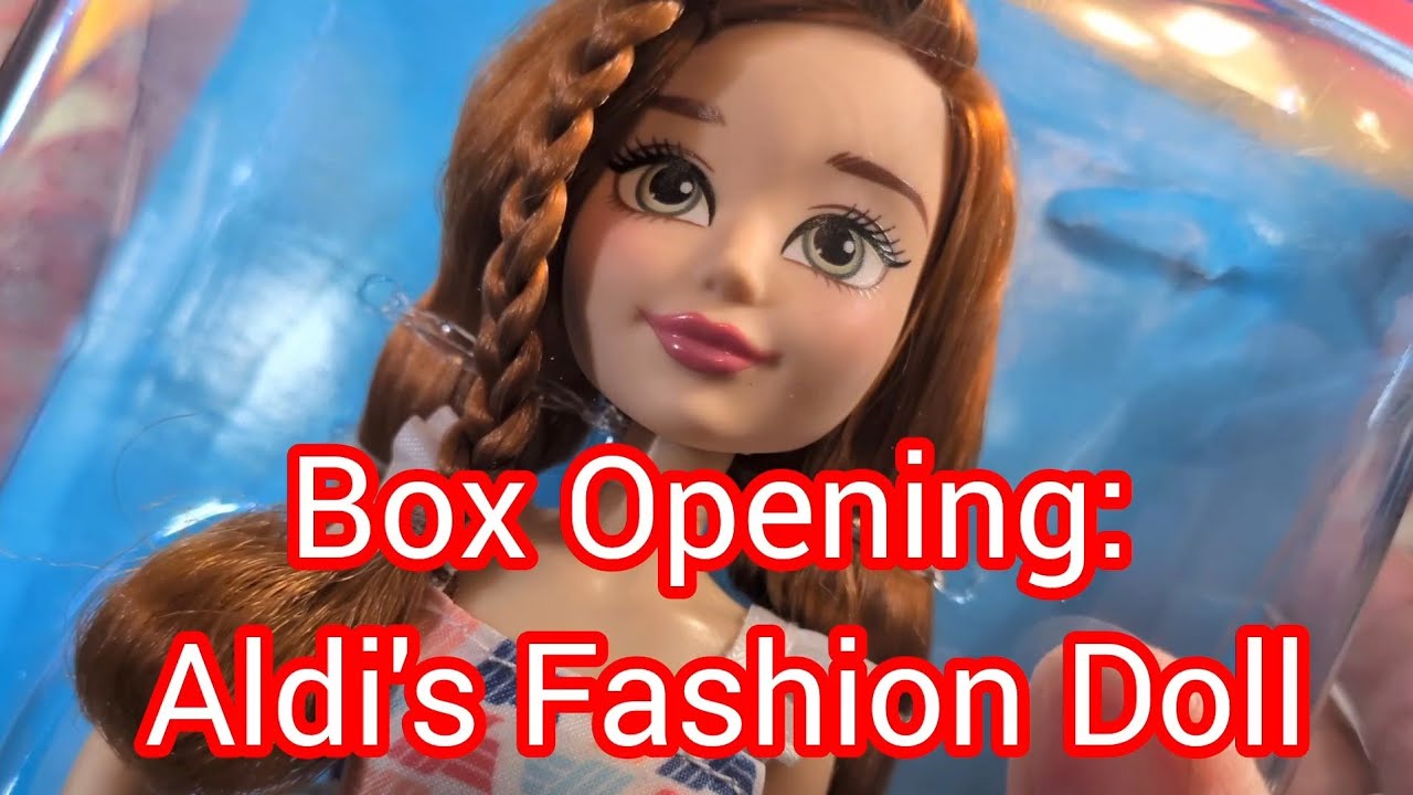 Box Opening: Just out, new Aldi's Fashion Dolls! 