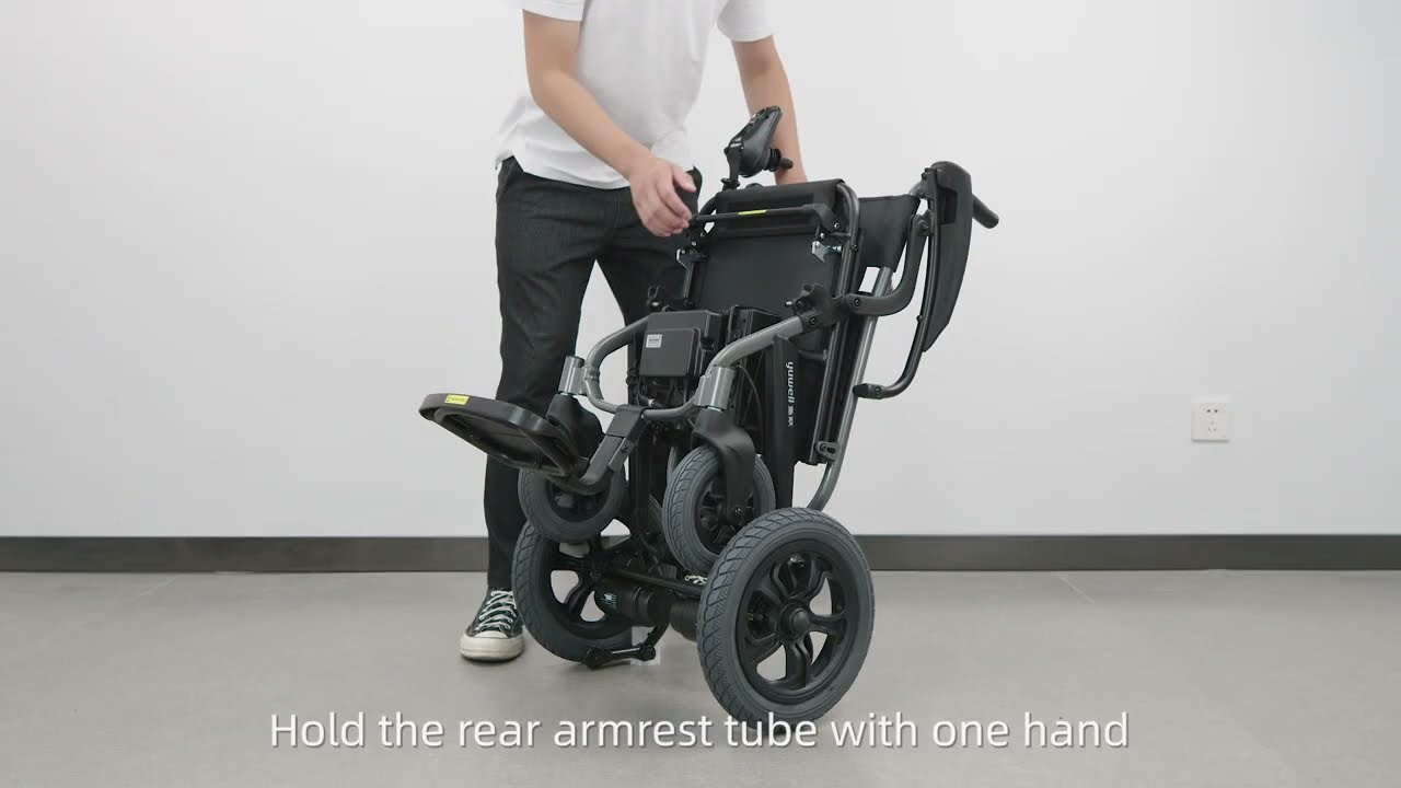 Yuwell electric wheelchair D130FL operation video