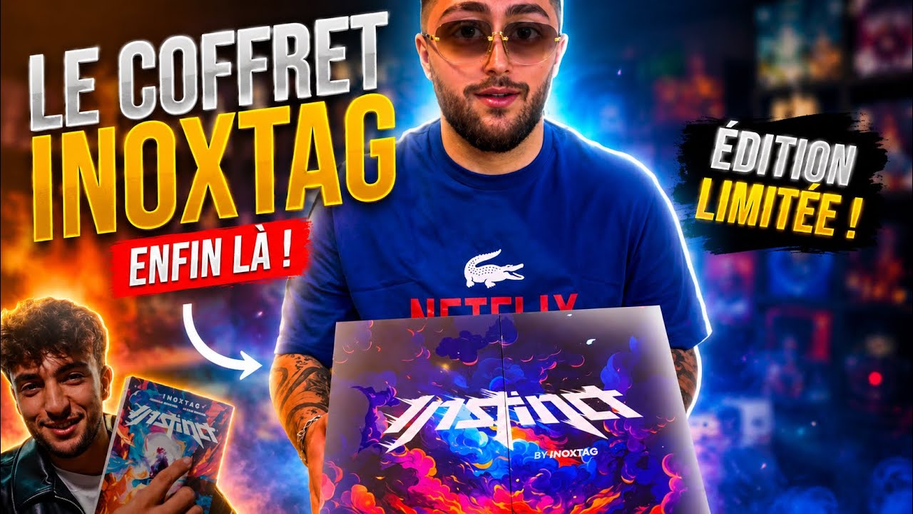 INSTINCT LE MANGA DE INOXTAG ! Unboxing Box collector 📦