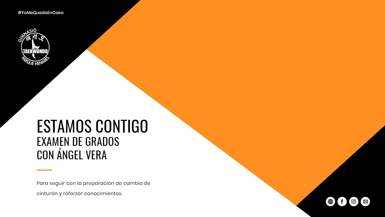 Examen cinturón Naranja Taekwondo (2020)