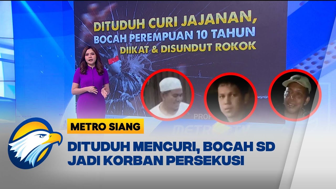 Tiga Pelaku Ditetapkan Tersangka! Inilah Nasib Bocah RH yang Viral Disiksa  Warga [Metro Siang]