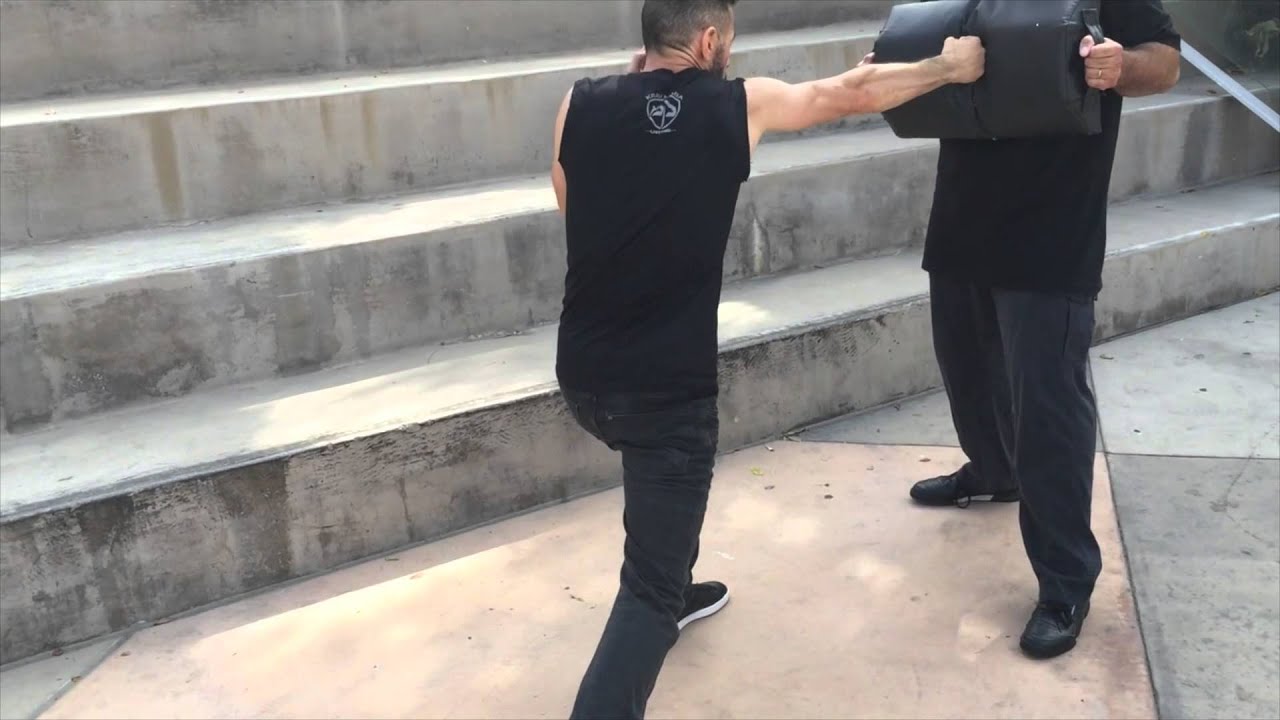Krav Maga Unyted Yellow Belt (advancing and retreating punches)