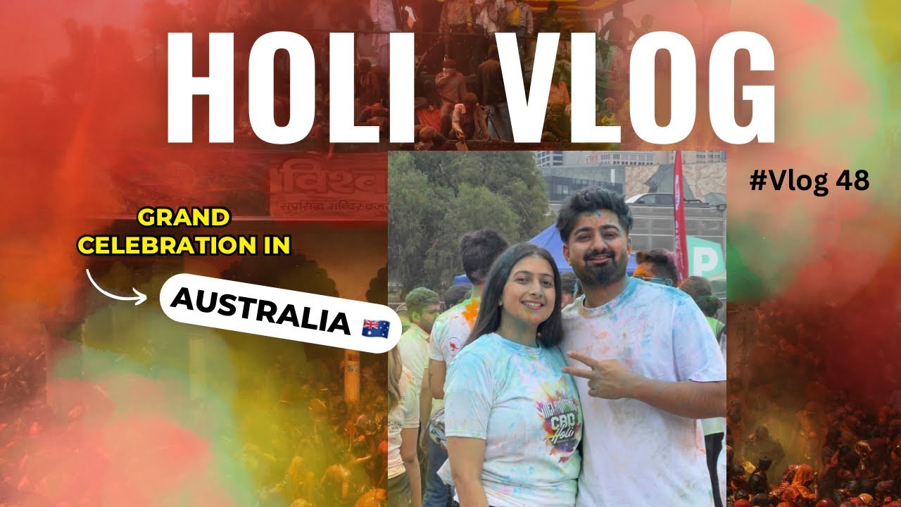 Holi Celebration In Australia 