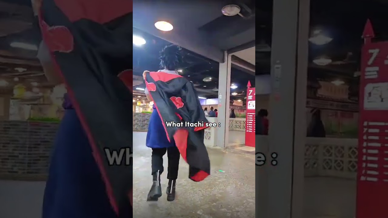 How Naruto see Sasuke vs how itachi see 🥹❤️&zwj;🩹 #naruto #cosplay #sasuke #itachi