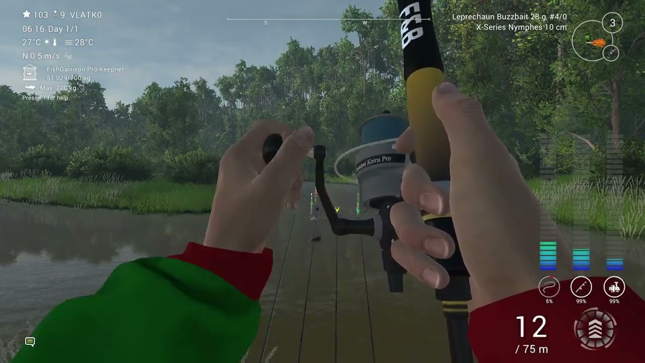 Fishing Planet -Tambaqui Lure Fishing - Marron River (Vlatko & Mandalorian)