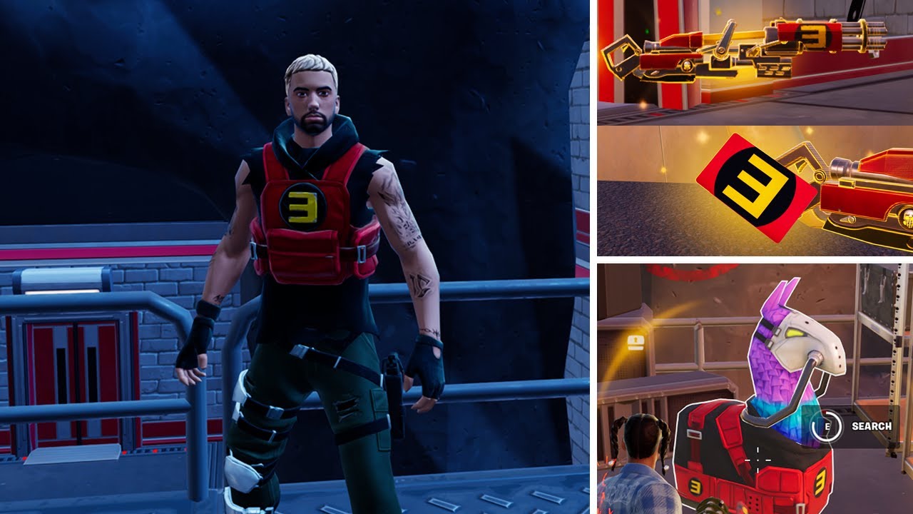 Eminem Boss, Mythic and Vault Location at Spaghetti Grotto - Fortnite Chapter 2 Remix