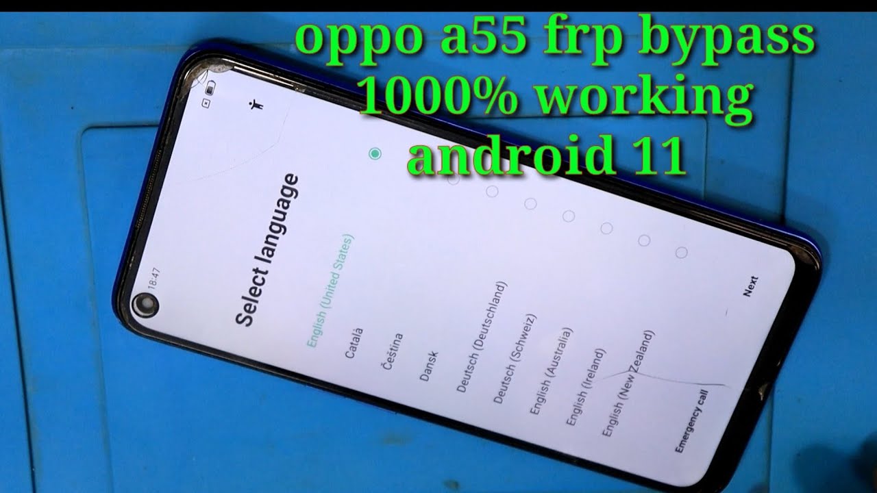 oppo a55 frp bypass android 11 / oppo a55 frp bypass / oppo a55 frp bypass not working