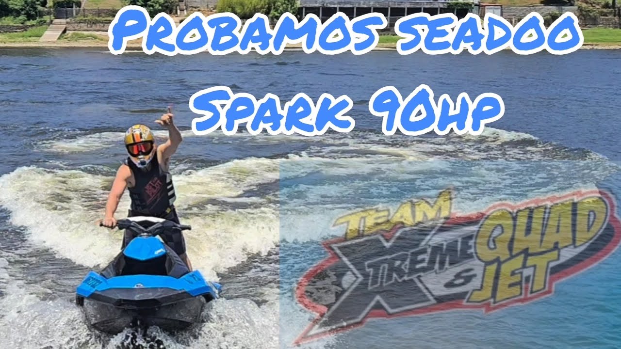 Probamos Seadoo Spark 90hp camara a bordo 