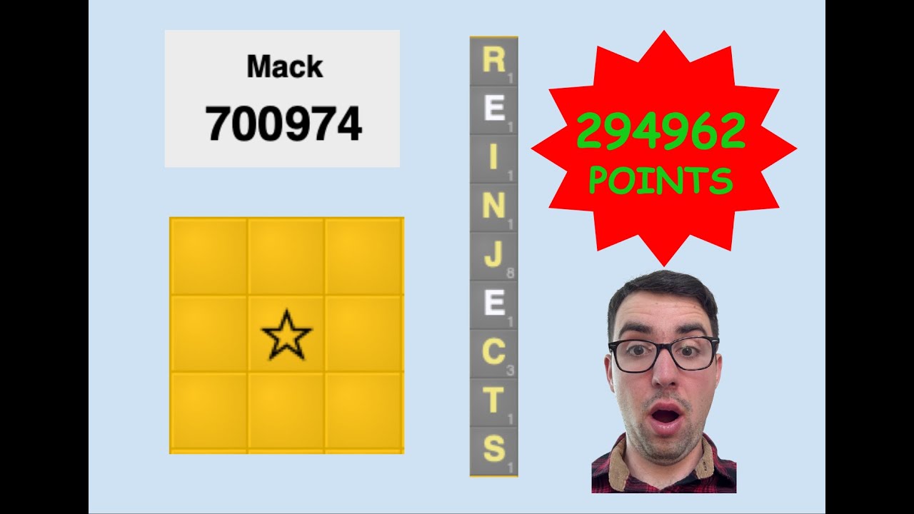 Scrabble but everything is a QUADRUPLE WORD SCORE!