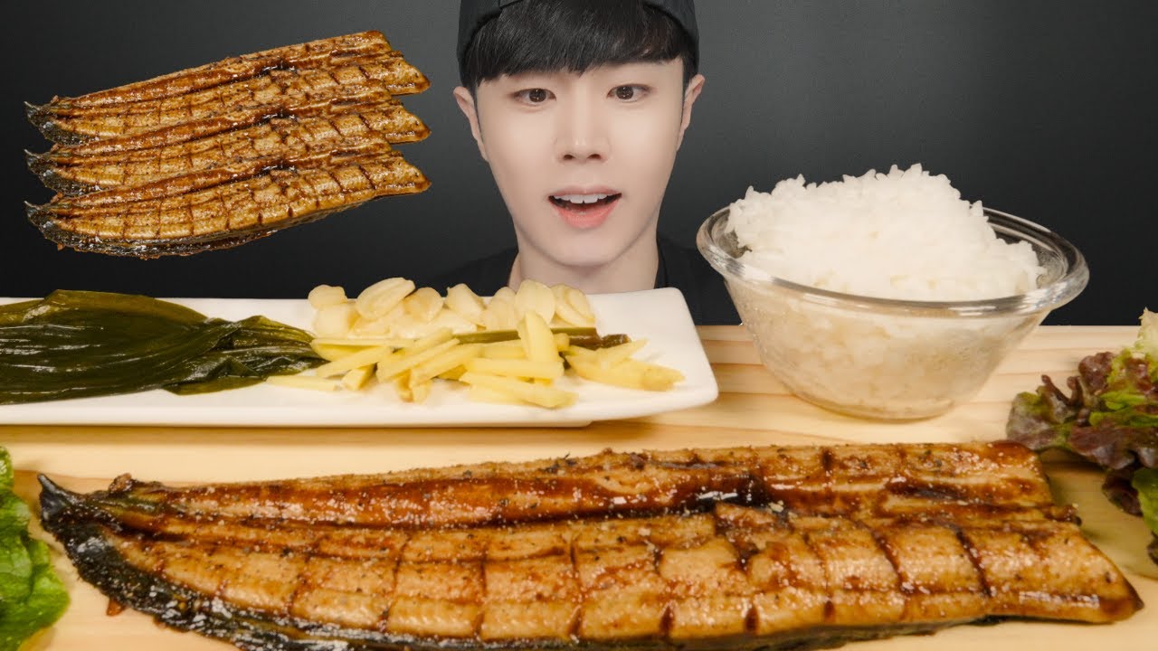 🧲 Chewy & Moist Grilled Freshwater Eel with plenty of Teriyaki Sauce! Perfect ending with Ramyun