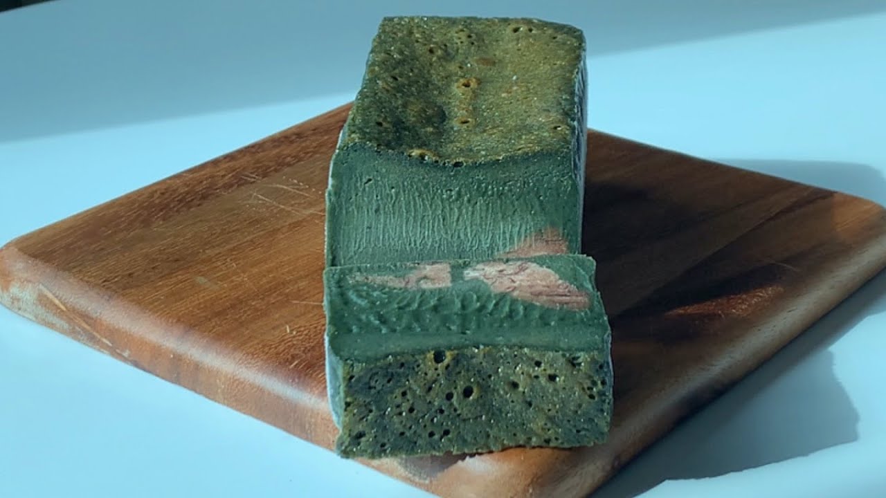 [ENG] 쫀득쫀득 쑥팥테린느 레시피 Mugwort sweet red bean paste terrine cake recipe🌿 / 버터앤줄리아