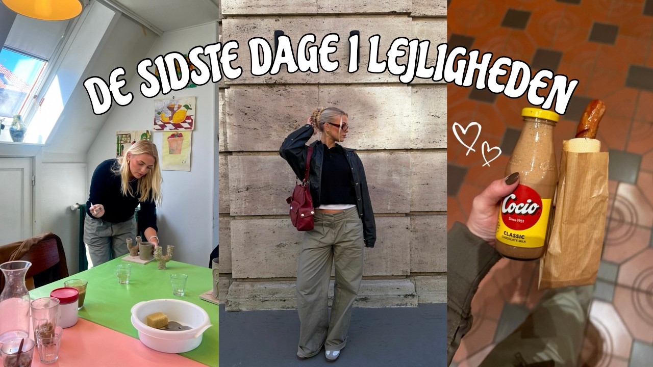 VLOG: Keramikkursus, Ismejeriet med Maja & flytteforberedelser