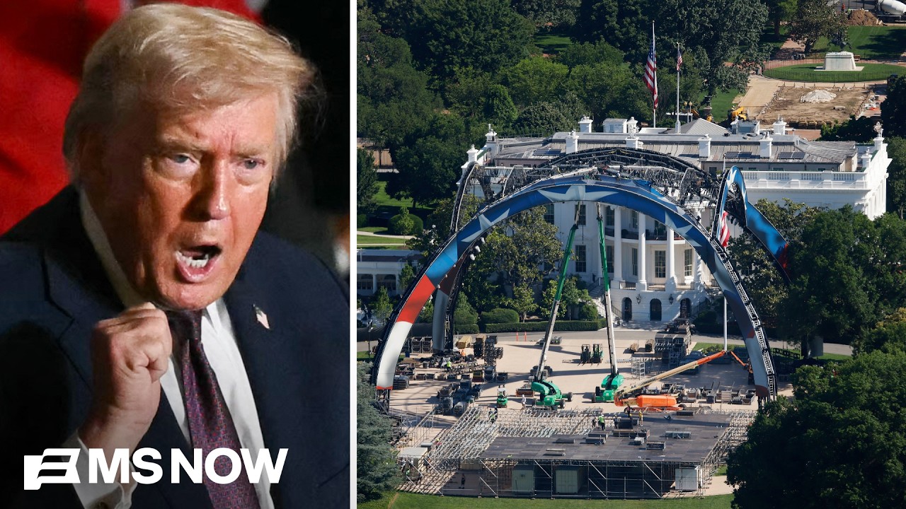 Trump accused of using America&rsquo;s 250th anniversary celebration &lsquo;to divide us&rsquo;