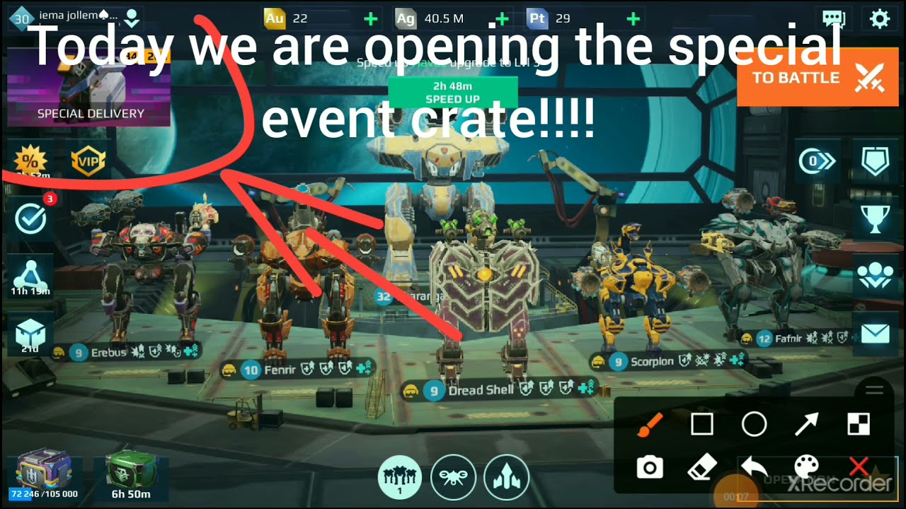 What will I get?? war robots 200 coins opening