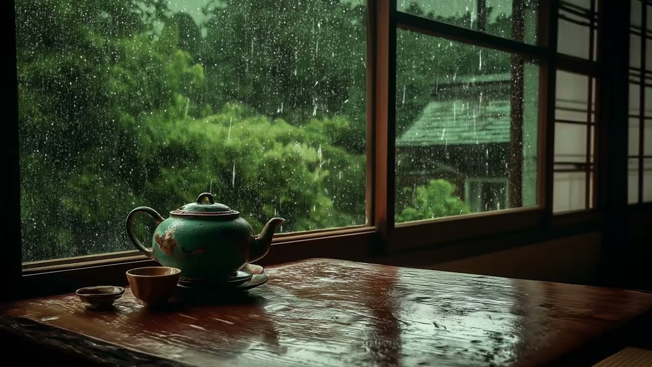 Deep Sleep Music - Insomnia | Rain Sounds for Stress Relief, Anxiety - Relaxing Rain & Piano Music