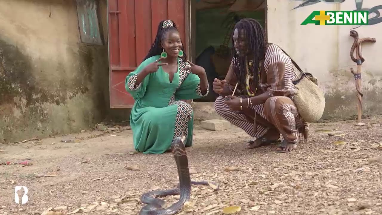 Nabirath avec Degaule Panda le fou sage à Natitingou