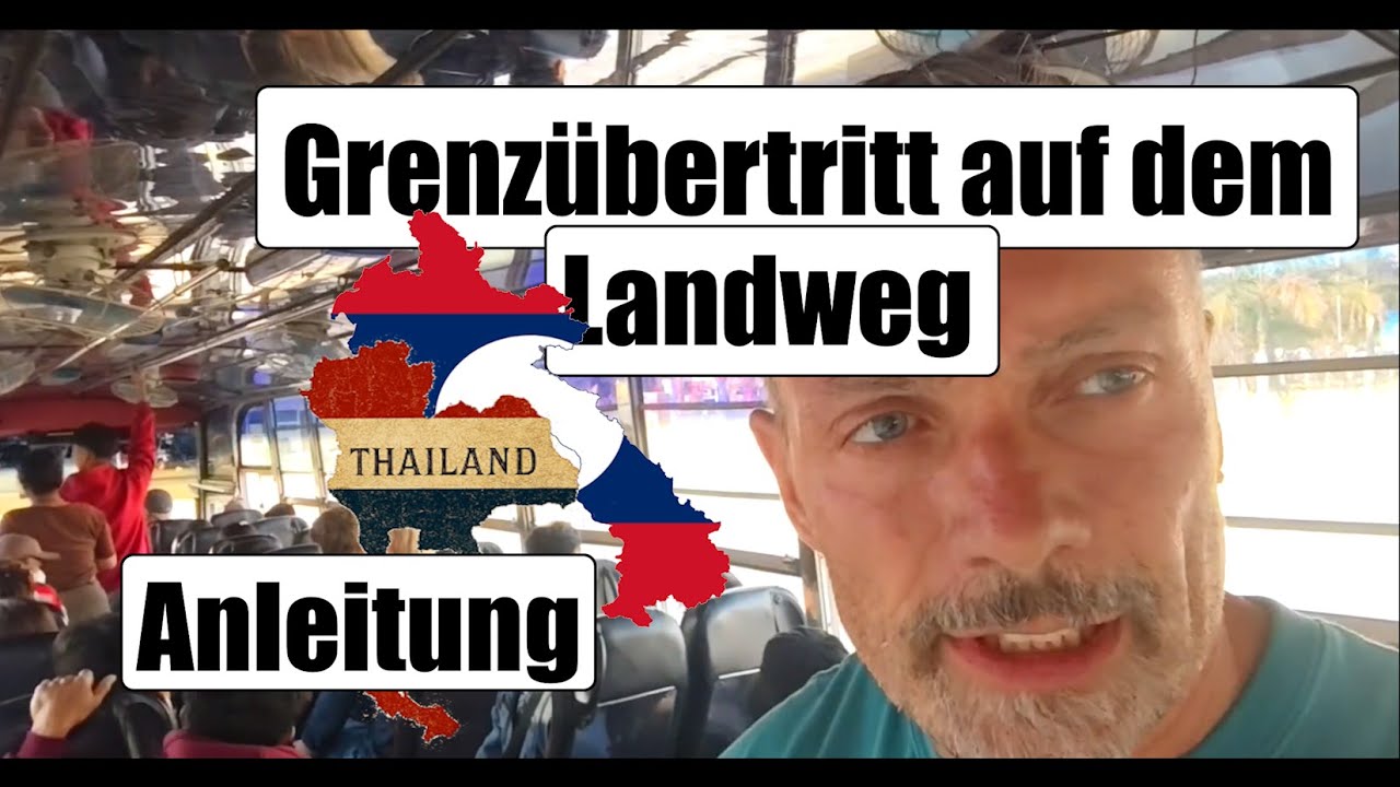 Grenze passieren Laos Thailand über Land, QR Code Erstellung, die sorgenfreie Anleitung, auswandern
