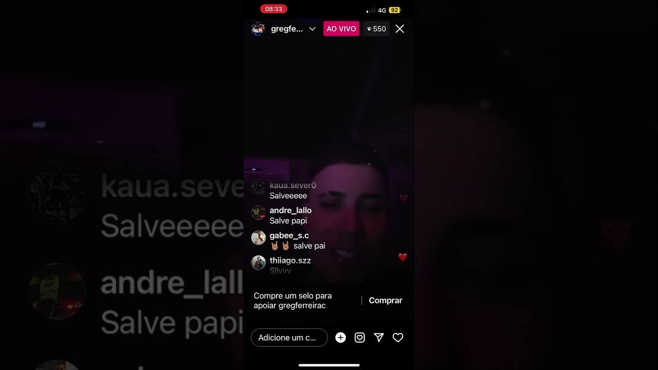 Greg Ferreira- Ela Posta Uma Foto No Intagram- ( Prévia)