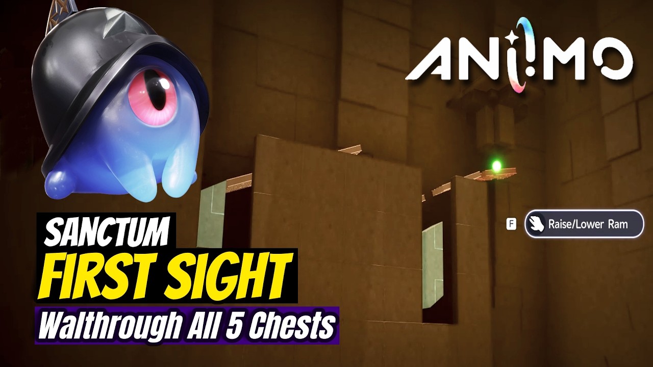 Прохождение First Sight Sanctum + все сундуки | Гайд по Aniimo #aniimogame #aniimo