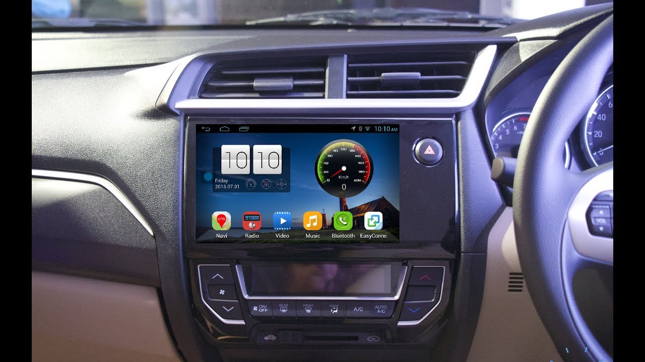 Alien Unboxing & Installation Amaze ,BRIO ,Mobilio & BR-V Android Car Infortainment System By Honda