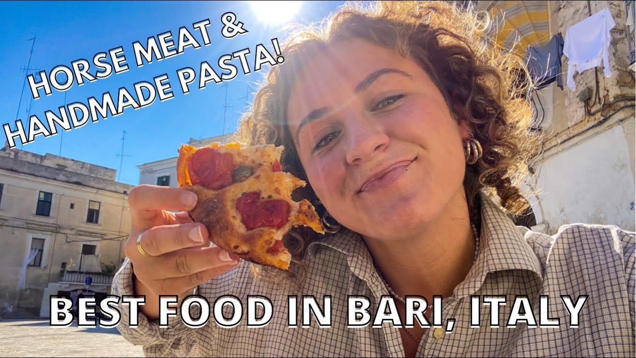 FOOD TOUR IN BARI, ITALY🇮🇹