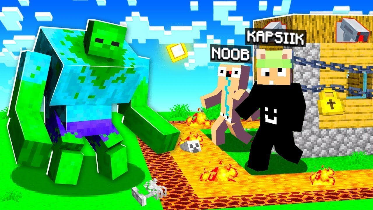 MUTANT ZOMBIE Apokalypsa vs ZABEZPEČENÝ DOM v Minecraftu! 🧟