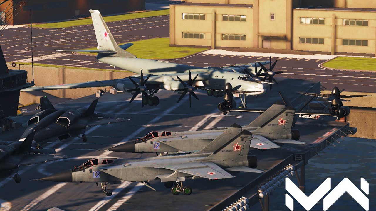 New Bomber Tu-95MS Bear-H. Ace Combat Control Full Gameplay - Modern Warships Alpha Test