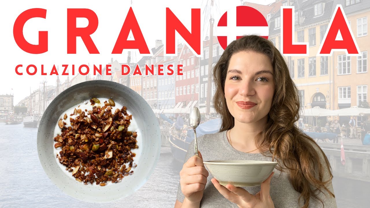 Granola fatta in casa 🇩🇰 | Ricetta facile dalla Danimarca