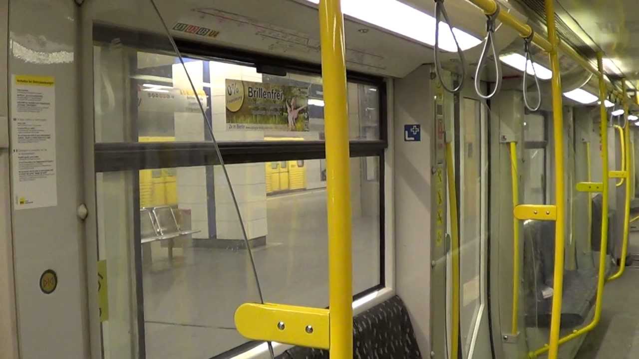 U-Bahn Berlin - Mitfahrt Hk(1004) von Pankow bis Schönhauser Allee [U2]