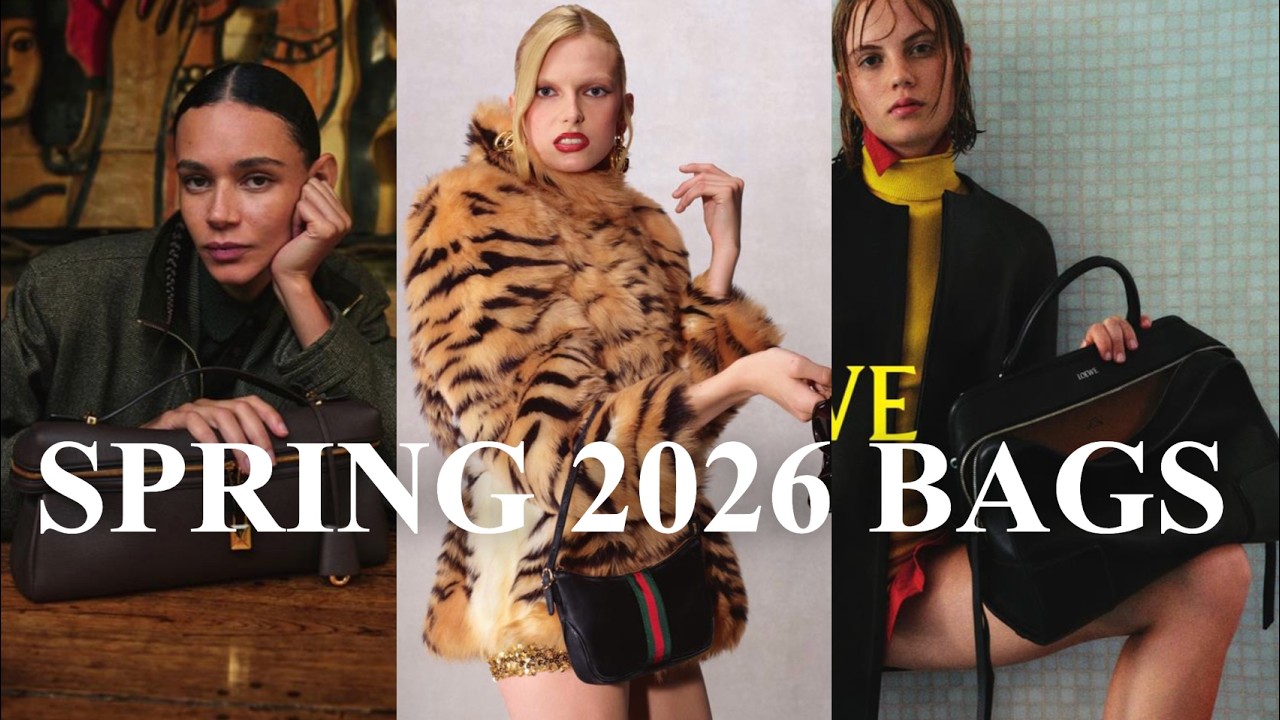 Лучшие сумки весны 2026 года от Chanel, Dior, Gucci, Bottega Veneta, Loewe и других брендов, пред...