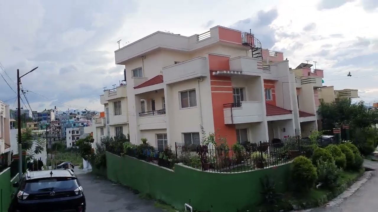 Housing in Kathmandu | Green Hill City Mulpani | #beautifulhomes #modernhome #luxuryhomes #4k