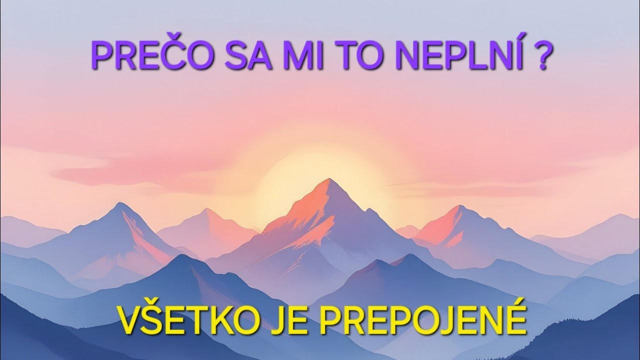 💫 PREČO SA TI TO NEPLNÍ? 💝 - tvoja téma/situácia z kariet + anjelské rady 😇
